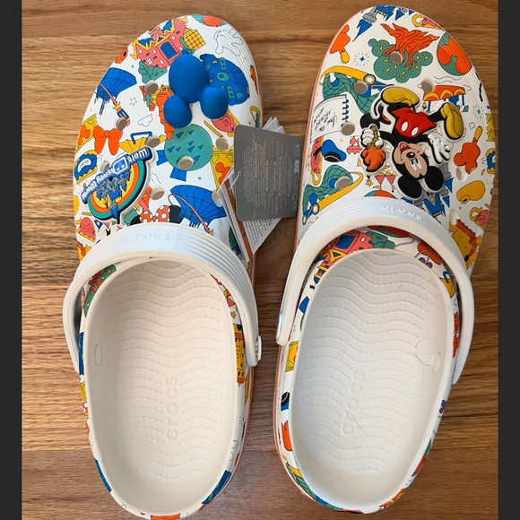 CROCS Other - Disney Park Mickey Mouse Play in the Park Clogs for Adults Men's 11 NWT